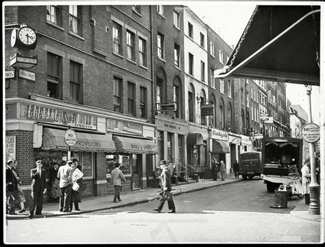 Corner Of Old Compton Street And Frith Street Soho