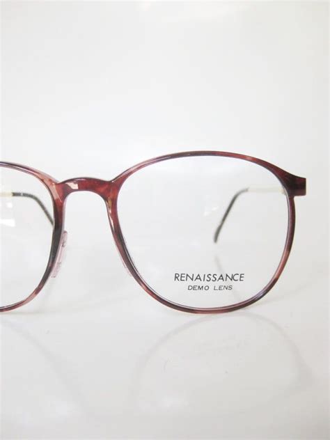 vintage round wayfarer eyeglasses 1960s womens glasses ladies