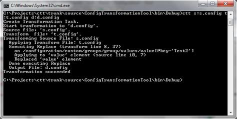 config transformation tool  xdt transformation codeproject