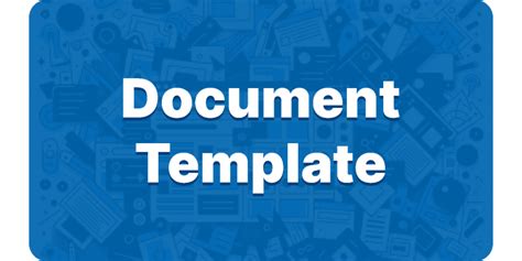 document template figma