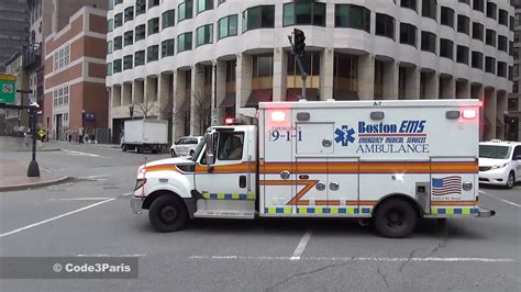 boston ems ambulance   youtube
