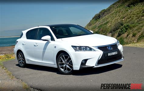 lexus ct   sport review video performancedrive