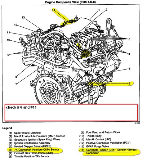 malibu engine diagram
