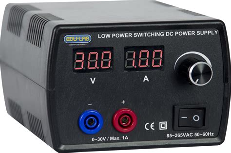 power supply continuously variable    regulated dc edulab