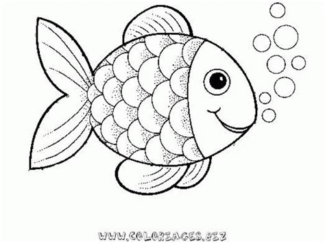 rainbow fish coloring pages