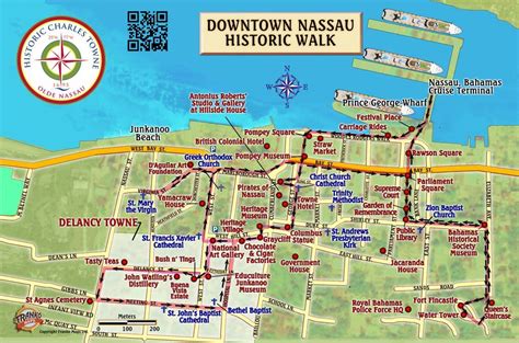 nassau walking guide franko maps bahamas travel bahamas map  xxx