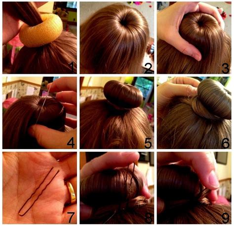 diy hair bun pictures   images  facebook tumblr