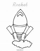 Rocket Coloring Built California Usa sketch template