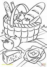 Picnic Coloring Pages Blanket Getcolorings Color Printable sketch template