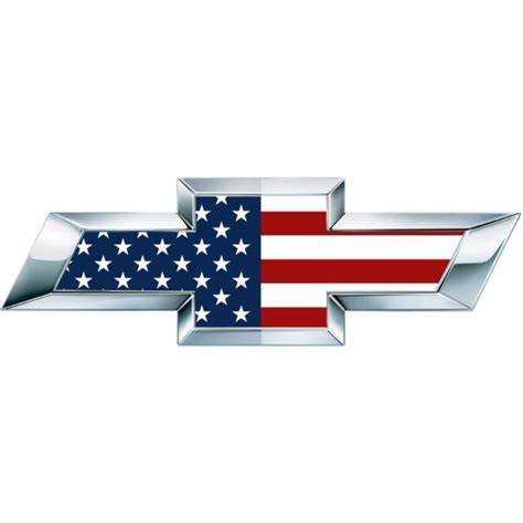 2 Classic American Flag Us Universal Chevy Silverado Bowtie Vinyl