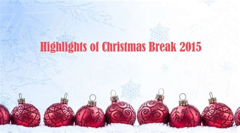 top  highlights  christmas break  eagle examiner