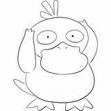 Psyduck Colorare Lineart Gerbil Lilly Disegno Supercoloring Xcolorings 1200px 86k sketch template