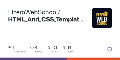 issues elzerowebschoolhtmlandcsstemplatetwo github