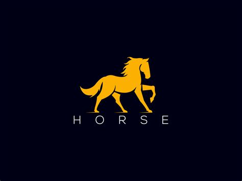 horse logo  ben naveed  dribbble