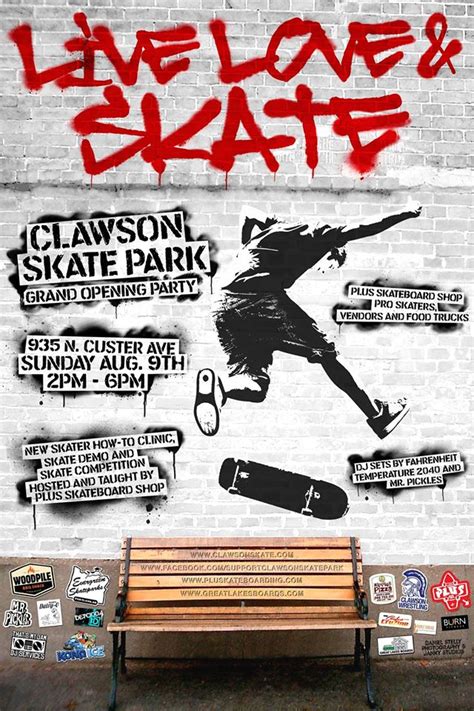 hip  detroit grand opening  clawson skate park