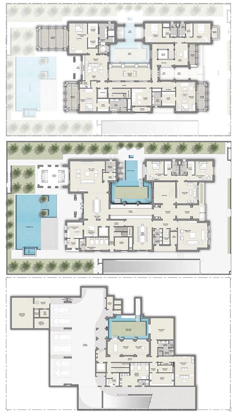 district  dubai mansions mediterranean mansion floor plan beautiful house plans