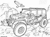 Jeep Coloring Pages Wrangler Colouring Color Car Print Cherokee Getcolorings Printable Safari Amazing sketch template