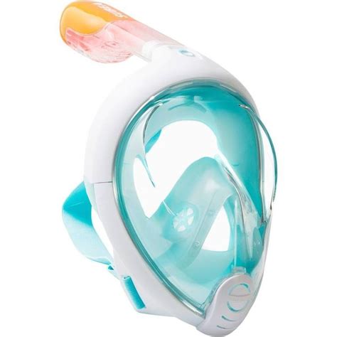 subea easybreath surface snorkelling mask atoll blue snorkeling snorkel mask snorkelling