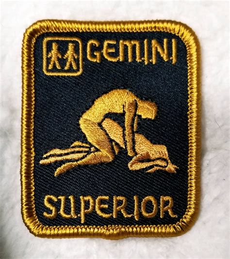 Vintage Gemini Astrology Sign Sex Position Embroidered Iron On Etsy