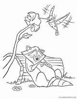 Coloring Pages Meeko Flit Coloring4free Pocahontas Related Posts sketch template