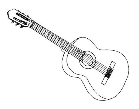electric guitar outline drawing  paintingvalleycom explore