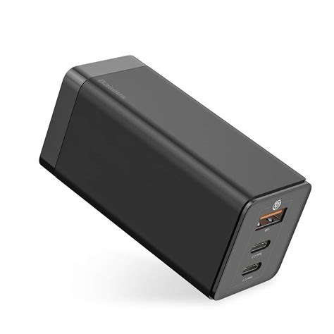 usb  charger baseus  pd gan tech  port power foldable wall adapter ebay