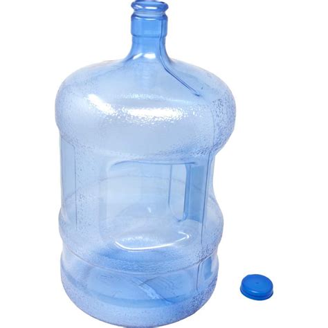 bpa free reusable plastic water bottle 5 gallon jug container with cap