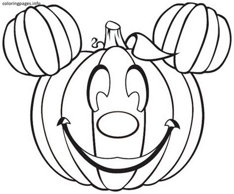 mickey mouse pumpkin coloring pages mickey mouse pumpkin coloring