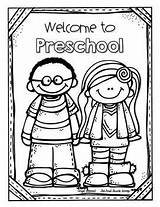 Coloring School Preschool Pages Back Welcome First Week Last Cute Printable Kindergarten Easy These Teacherspayteachers Activity September Color Students Activities sketch template