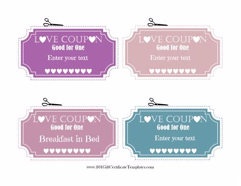 editable love coupons