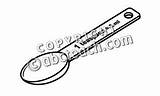 Measuring Tablespoon Spoons Clip Teaspoon Clipart Spoon Clipartmag Abcteach sketch template