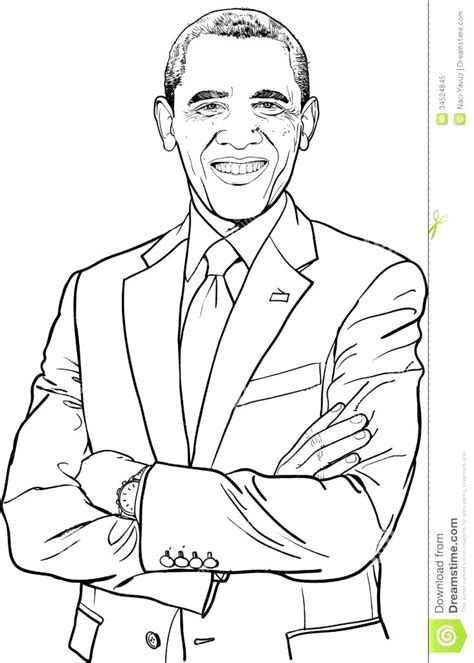 president coloring pages  getcoloringscom  printable