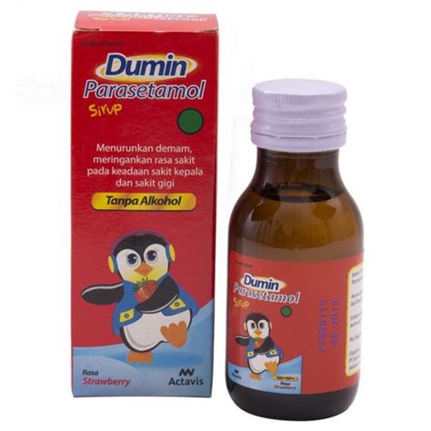 Jual Dumin Sirup Obat Demam Paracetamol Analgesik Antipiretik Di Lapak