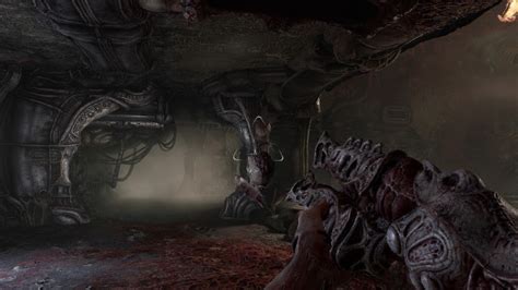 horror shooter scorn kickstarter campaign launched debut gameplay