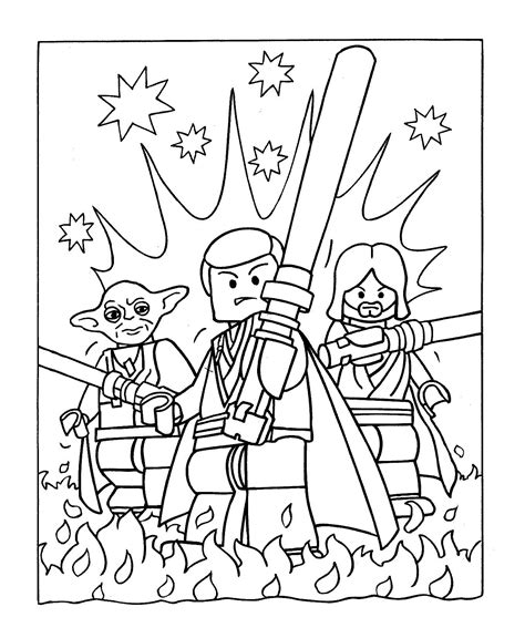 lego star wars star wars kids coloring pages