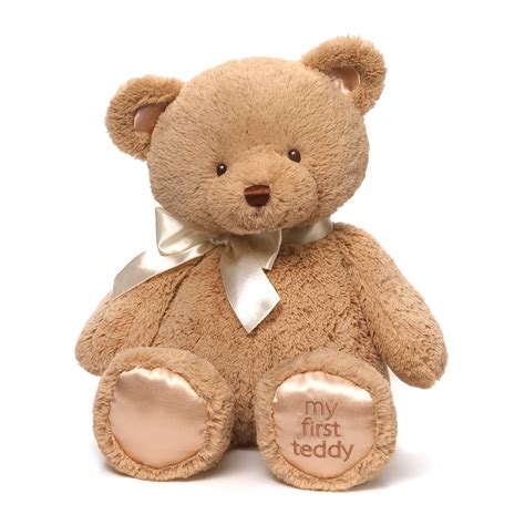 baby gund  st teddy bear stuffed animal plush  tan buy