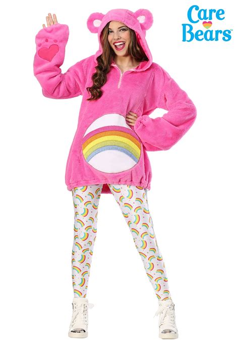 care bears deluxe cheer bear costume for plus size women 1x 2x