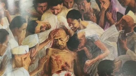 Gandhi Assassination Depicted On Kerala Budget Cover Page