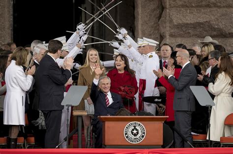 lawsuit reveals  texas spent  gov greg abbotts inauguration
