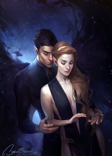 Rhysand And Feyre Fan Art By Charliebowater This Is