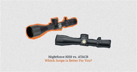 nightforce nx  atacr  scope