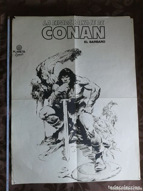 Poster De Conan El Barbaro Años 70 Comprar Carteles Y Posters De