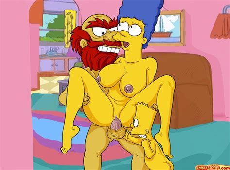 post 542412 bart simpson comics toons groundskeeper willie marge
