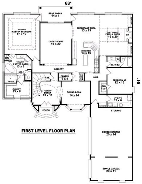 ranch house plans  square feet