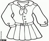 Uniform Coloring School Uniforms Classroom Language Supplies 47kb 250px Worksheet Result sketch template