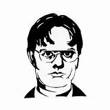 Dwight Schrute Drawing Instagram Getdrawings Battlestar Enamel Galactica Pins Coming Office Bears Beat sketch template