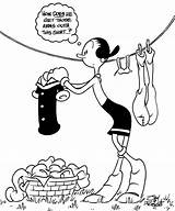 Oyl Popeye Cartoons Seemann Nostalgie Memorabilia Boop sketch template
