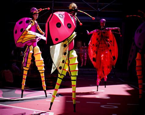 lady bugs empress stilt dance