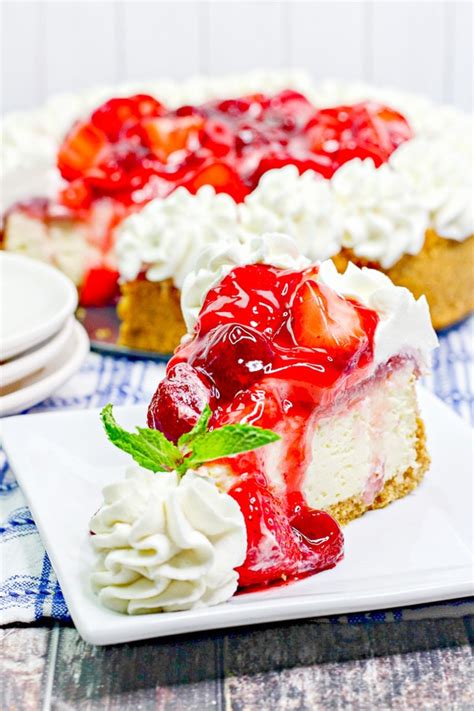 ultimate strawberry cheesecake baking beauty