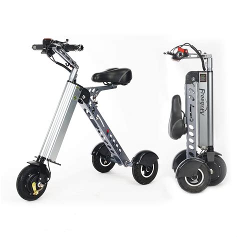buy freegoev folding mini electric tricycle scooter  adults